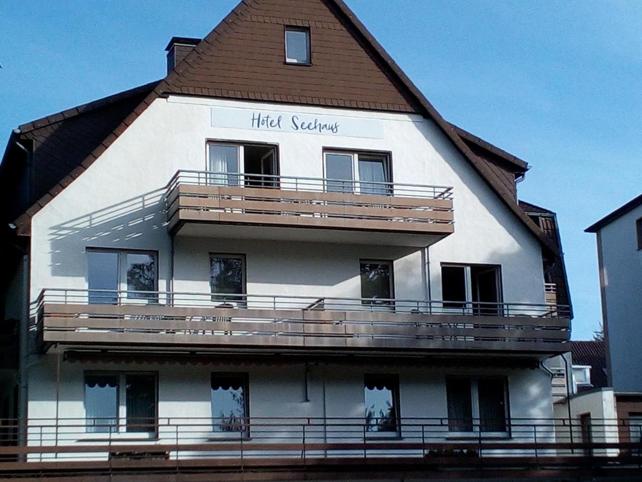 Hotel Seehaus هورن باد مينبرغ المظهر الخارجي الصورة